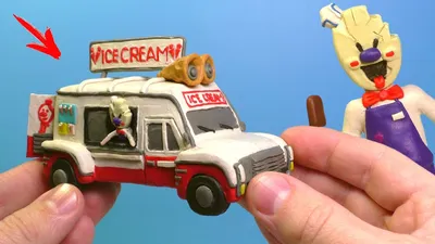 Sculpt Ice cream truck from the game Ice Scream - YouTube