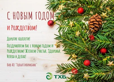 С наступающим Новым годом! – Тольяттихимбанк