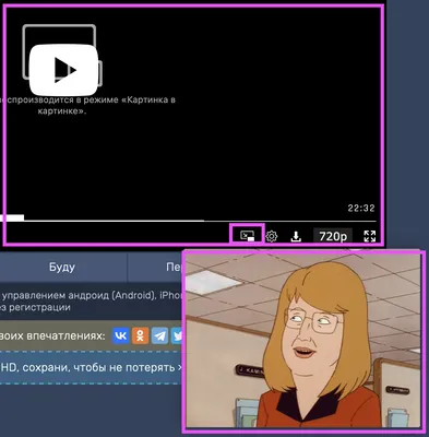 Picture in Picture для Google Chrome - Расширение Скачать