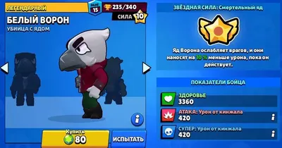 Бравл Старс ОБЫЧНЫЙ ВОРОН и БЕЛЫЙ ВОРОН из пластилина (Brawl Stars) -  YouTube