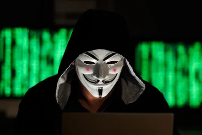 Логотип Anonymous (Анонимус) / Интернет / TopLogos.ru