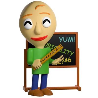 Baldi's Basics Angry Baldi Action Figure - Walmart.com