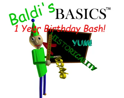 Baldi's Interested In His Original Design by baldi777 on DeviantArt