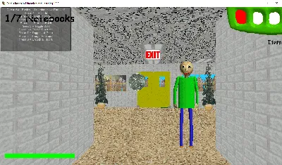 Baldi \"By Looking At The Tempered Glass From The Side\" | Know Your Meme