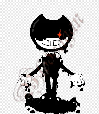 Bendy and the Ink Machine Цифровое искусство Фан-арт Рисование, Бенди,  другие, вымышленный персонаж, силуэт png | PNGWing