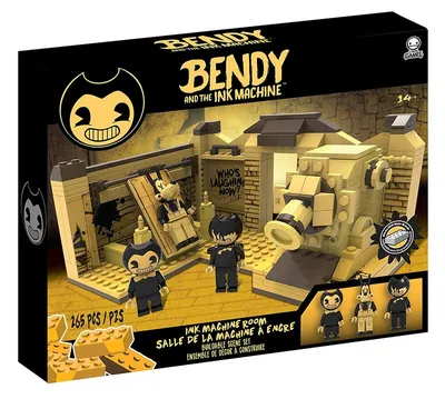 фигурки бенди и чернильная машина/Bendy and the Ink Machine/Черно-белая  статуя Бенди - купить с доставкой по выгодным ценам в интернет-магазине  OZON (1205735491)