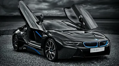 bmw bmw i8 #supercar black car luxury car #cloud #dark #4K #wallpaper  #hdwallpaper #desktop | Bmw i8, Bmw i8 black, Bmw