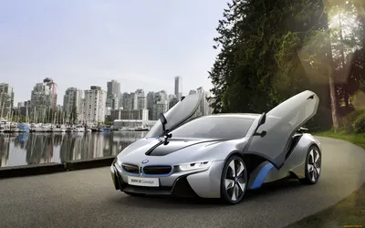 Обои BMW i8 Автомобили BMW, обои для рабочего стола, фотографии bmw, i8,  автомобили, город, концепт, бмв Обои для рабочего стола, скачать обои  картинки заставки на рабочий стол.