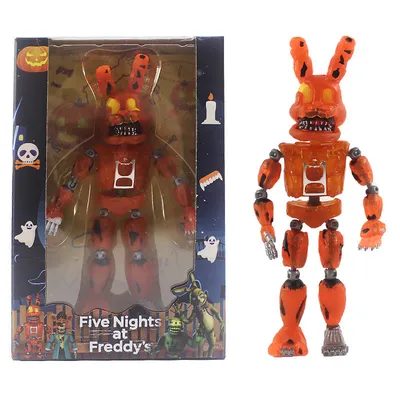 Купить Новые Five Nights At Freddy's 4 FNAF Медведь Фредди Фокси Бонни Чика  плюшевые игрушки мягкие куклы детский подарок 20-25 см | Joom