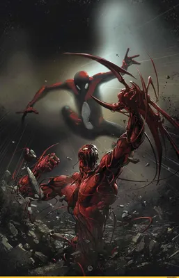 Patrick Brown on Instagram: “Carnage Here's some official Marvel art I did  for Hasbro, Carnage is one of my fave cha… | Marvel art, Carnage marvel,  Symbiotes marvel