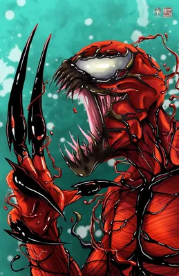 Carnage by TyrineCarver on DeviantArt | Carnage marvel, Marvel spiderman  art, Marvel comics wallpaper