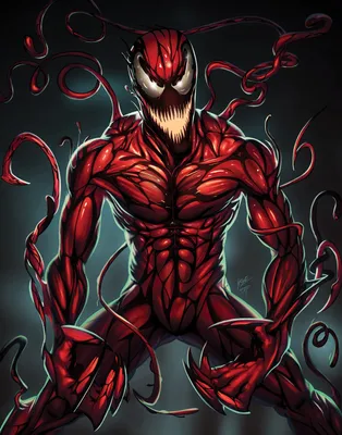 VENOM 2 - CARNAGE, Mizuri Official | Carnage marvel, Marvel comics artwork,  Venom art