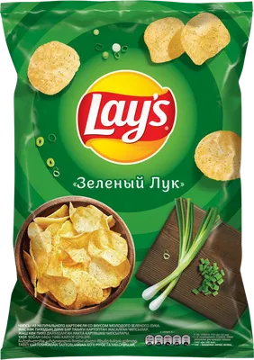 Чипсы LAY'S Молодой зеленый лук – купить онлайн, каталог товаров с ценами  интернет-магазина Лента | Москва, Санкт-Петербург, Россия