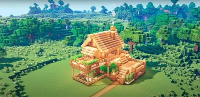 7 крутых концептов домов для опытных строителей в Minecraft