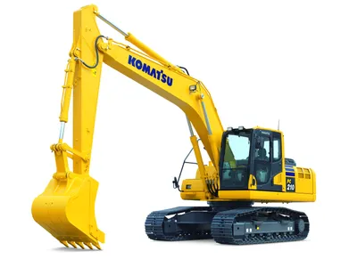 Komatsu представляет экскаватор нового поколения PC210-10M0