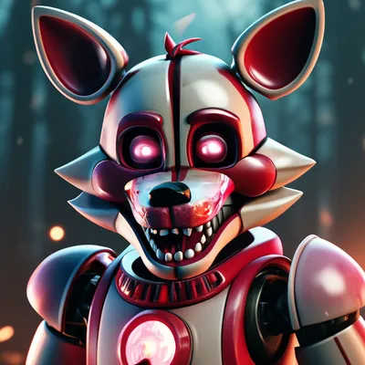 Funtime Foxy FNAF Wearable mask by Jace1969 | Download free STL model |  Printables.com