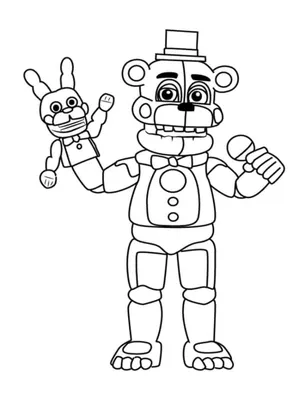 Наклейка Funtime Freddy PNG - AVATAN PLUS