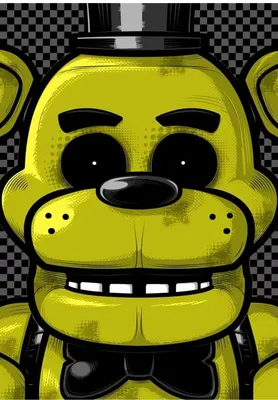 Кошмарный голден фредди фнаф 4, fnaf…» — создано в Шедевруме