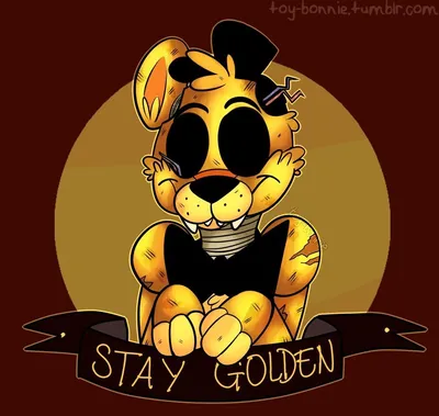 Как нарисовать Голден Фредди / Рисунок аниматроника Золотой Фредди / How to  draw Golden Freddy FNAF - YouTube