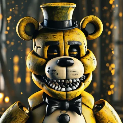 fnaf plus golden freddy fan made by toonsensei on DeviantArt