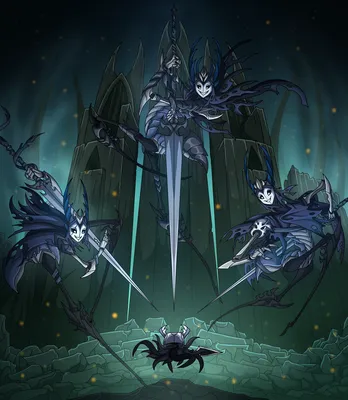 Hollow Knight - Mantis Lords by TimeLordJikan | Knight art, Knight, Hollow  art