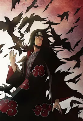 Itachi Uchiha Framed Poster Original Art Anime Naruto | NEW USA | eBay