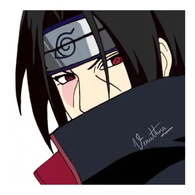 Mangekyou Sharingan Itachi Uchiha Circle Eye Logo Vinyl Sticker