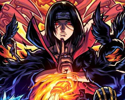 itachi | Anime chibi, Itachi mangekyou sharingan, Itachi uchiha art