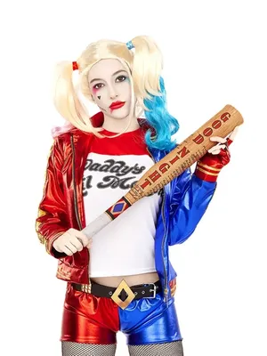 Карнавальный костюм Harley Quinn взрослый женщине, комплект Karnaval Land  78373005 купить за 2 073 ₽ в интернет-магазине Wildberries