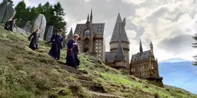 HARRY POTTER, Hogwarts Castle, Noble Collection, Замок Хогвартс, Статуэтка