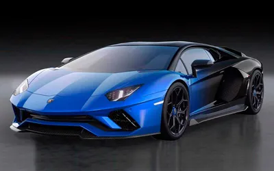 Картинки Lamborghini Aventador вид спереди Автомобили