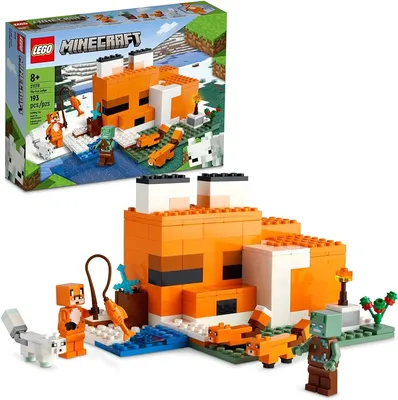 LEGO Minecraft The Bee Cottage 21241 Building Set - Construction Toy with  Buildable House, Farm, Baby Zombie, and Animal Figures, Game Inspired  Birthday Gift Idea for Boys and Girls Ages 8+, Includes