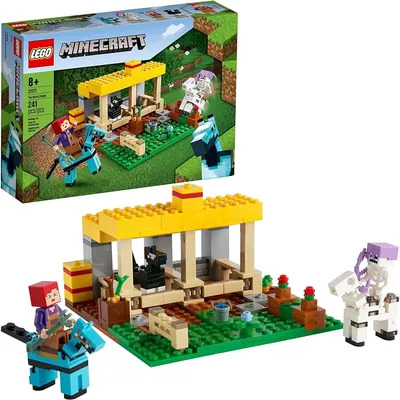 Lego Minecraft The Horse Stable 21171 Building Kit; Fun Minecraft Farm Toy  for Kids, Featuring a Skeleton Horseman; New 2021 (241 Pieces), Building  Sets - Amazon Canada