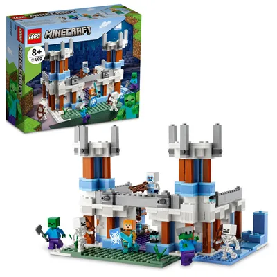 LEGO Minecraft The Ice Castle 21186 Building Kit (499 Pieces) | Toys R Us  Canada