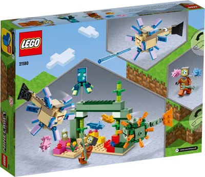 Lego Minecraft 21180 - The Guardian Battle – The Red Balloon Toyshop