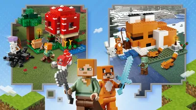 LEGO Minecraft The Guardian Battle, 21180, Ages 8+ | Party Expert