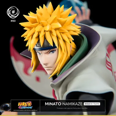 Naruto Shippuden - Minato vs. 9 Tailed Fox 1/8 Scale Wall Statue - Spec  Fiction Shop