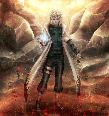 Minato Namikaze wallpaper [naruto fanart] : r/animefanart