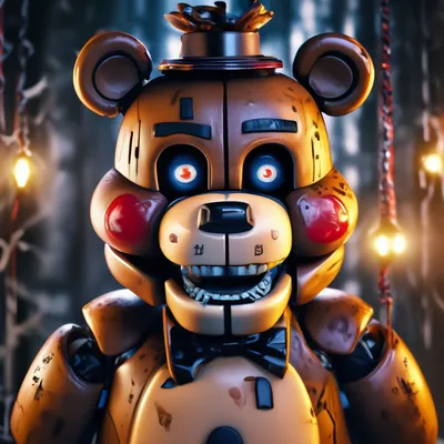 Плюшевый Мишка Фредди Фнаф Fnaf 5 Ночей с Фредди Медведь Недд 18 см: 350  грн. - Мягкие животные Черкассы на Olx