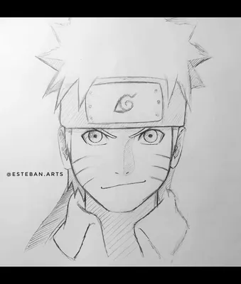 Аниме/Наруто/Рисунок для срисовки/Anime/Naruto/ Drawing for sketch / -  YouTube