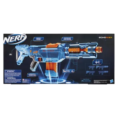 Купить NERF N-STRIKE QUADROT LAUNCH +DROTS +BAND: отзывы, фото и  характеристики на Aredi.ru (9518163007)