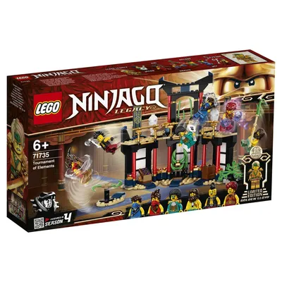 Конструктор ЛЕГО Ниндзяго 71735 ''Турнир стихий'' LEGO Ninjago