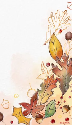 Фон , Обои , Заставка на телефон , сохранить , Листья , Осень | Free fall  wallpaper, Fall background, Cute fall wallpaper