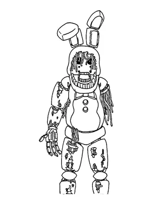 Old bonnie (fnaf 2) I'm running out of ideas! (Skin request info in  description) Minecraft