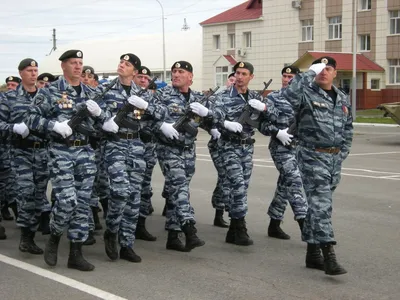 ОМОН отмечает профессиональный праздник