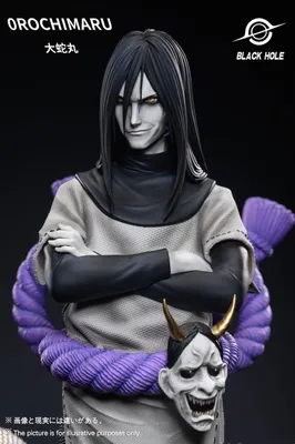 It always irked me why orochimaru looked like a snake even as a kid. Makes  no sense. He should have looked normal as a kid like Voldemort. It's the  body mutations that