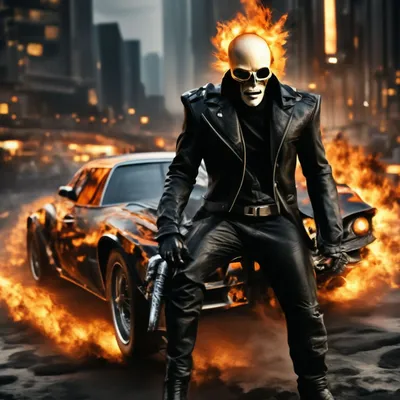 Скин Призрачный гонщик (Ghost Rider)