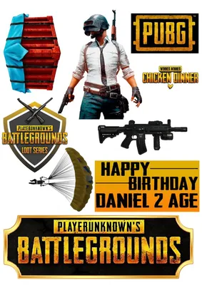 вафельная картинка пубг чикен динер #pubgtaguhi #vafelnayakartinkapubg  #пубгвмнервинер | Birthday cake topper printable, Birthday cake toppers,  Photo cake topper