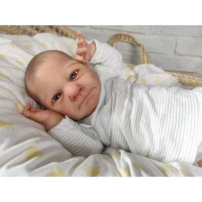 Кукла Мальчик Реборн Силиконовая Большая Пупс Reborn 45 см Reborn QA Baby  155513115 купить за 3 507 ₽ в интернет-магазине Wildberries