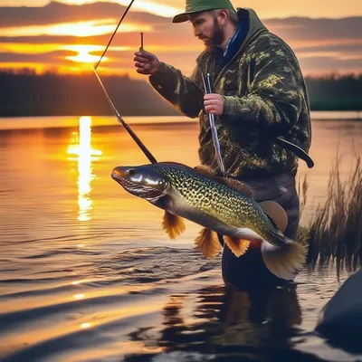 резиновая лодка и рыбак с удочкой на реке, вода, человек, рыболов фон  картинки и Фото для бесплатной загрузки